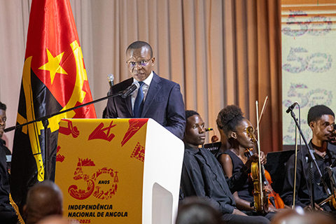 Cerimónia de Lançamento das Celebrações do 50.º Aniversário da Independência Nacional